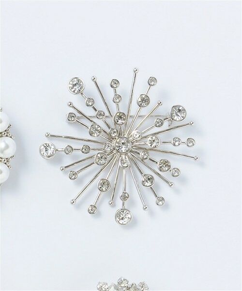 VERY掲載】クリスタルシャワー ブローチ （ブローチ・コサージュ）｜23