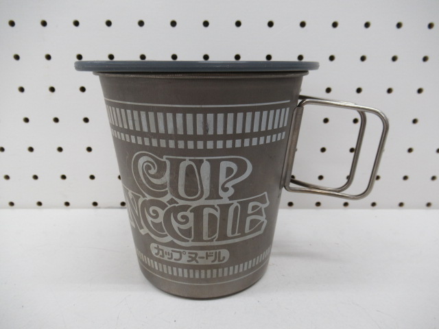 日清カップヌードル型チタンクッカー | アウトドア用品・アウトドア