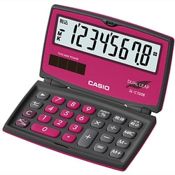 ヨドバシ.com - カシオ CASIO カラフル電卓 折りたたみ手帳タイプ 8桁