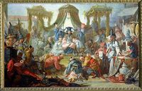 フランソワ・ブーシェ 「謁見する中国皇帝」 [75891]のアート作品 - アフロ