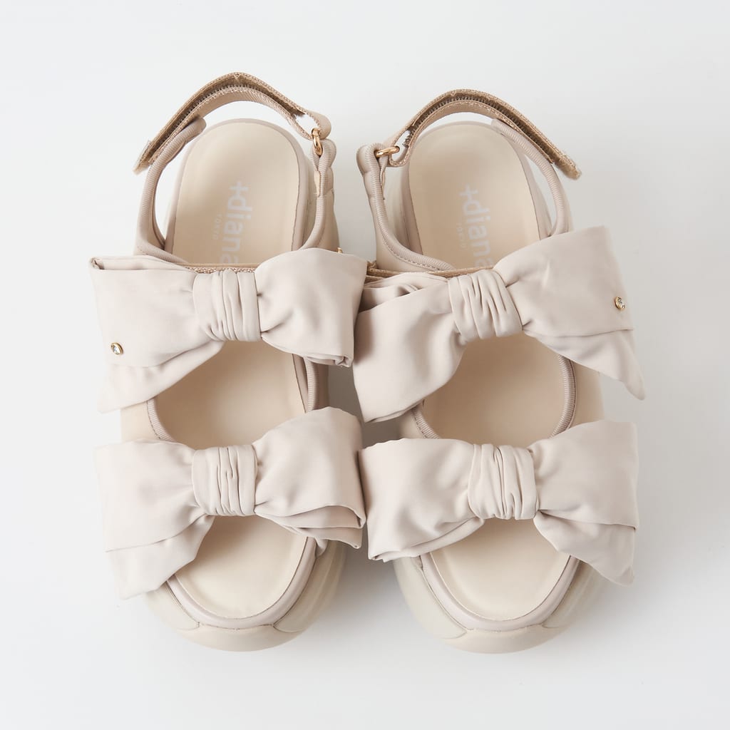 未使用】今期2025 DIANA ホワイト ミュール L 24.0 24.5 未使用】今期