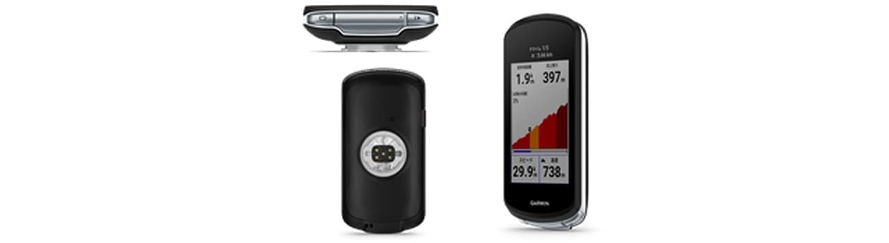 Garminのサイコンにソーラー充電モデル「Edge 1040 Solar」 太陽光で