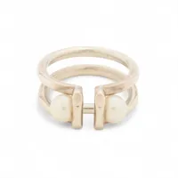 ヴィトン シュバリエール リング 925×ストーン 23.5g シルバー