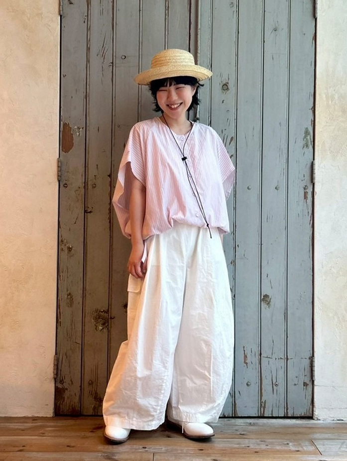 ニャム様専用nestRobe ネストローブコットンリネンウェザーバレル