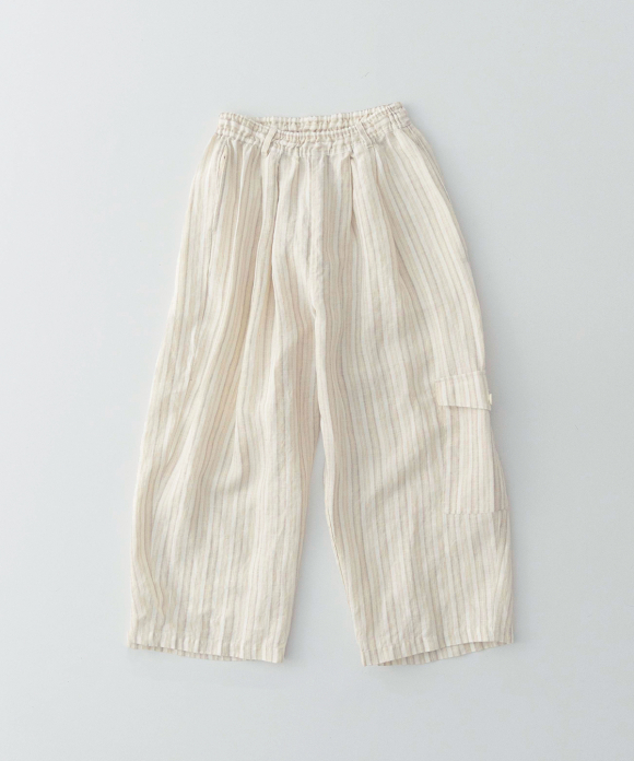 ◎リネンストライプイージーパンツ｜nest Robe / CONFECT ONLINE SHOP