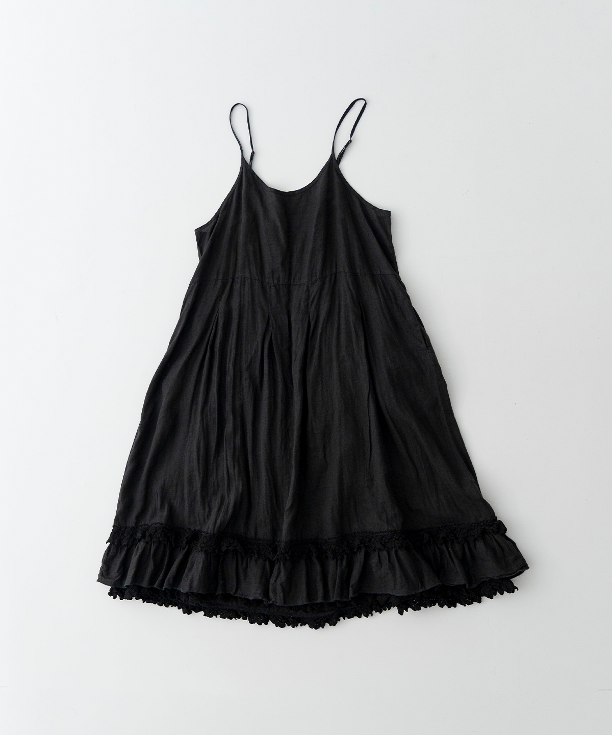 ◎60リネンレースヘムキャミドレス｜nest Robe / CONFECT ONLINE SHOP