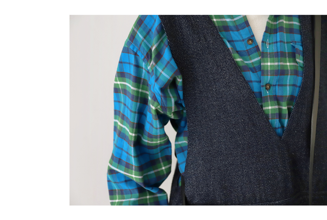 UpcycleLino WOOL BLEND DENIM｜nest Robe / CONFECT ONLINE SHOP