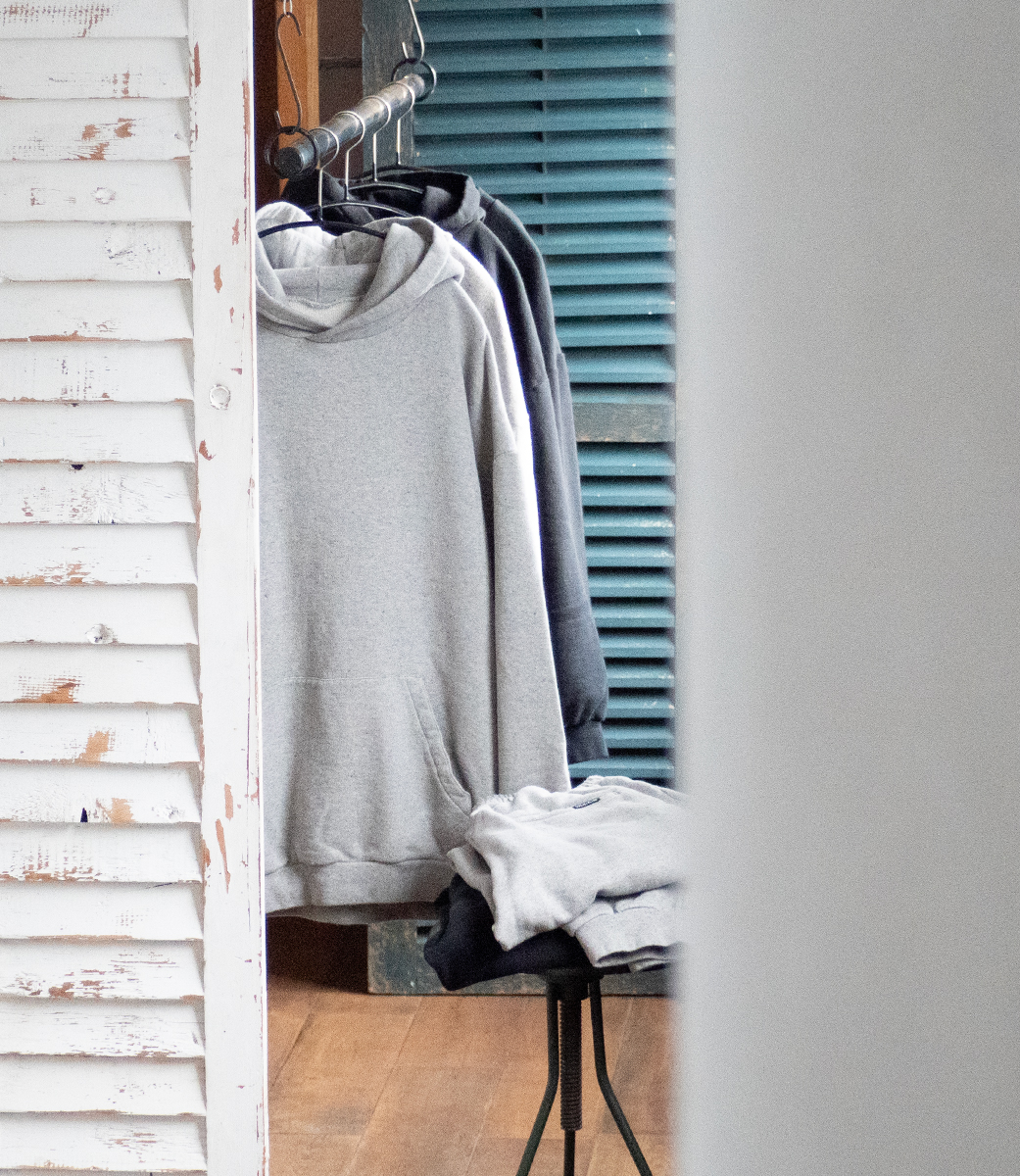 UpcycleLino BASIC SWEAT SERIES 2023｜nest Robe / CONFECT ONLINE SHOP