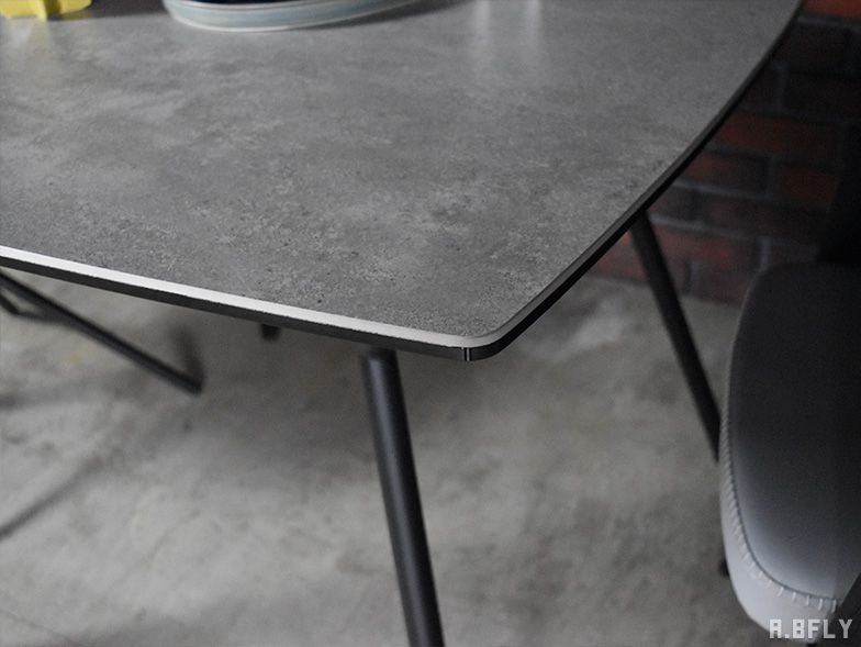 楽天市場】セラミック ダイニングテーブル 幅90cm 2人〜3人用 食卓