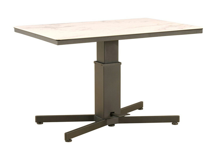 組立設置無料】【筑波産商 アレット リフトテーブル 120】 セラミック