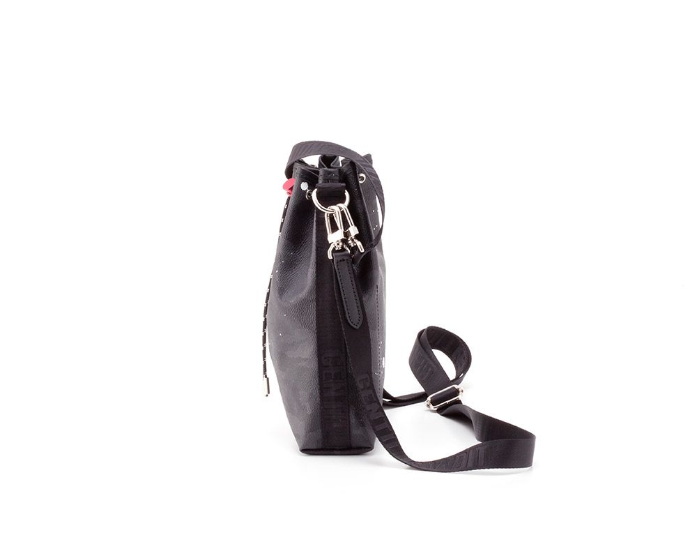 GENTIL BANDIT - 2WAY巾着バッグ / ブラックカモ | Tempt