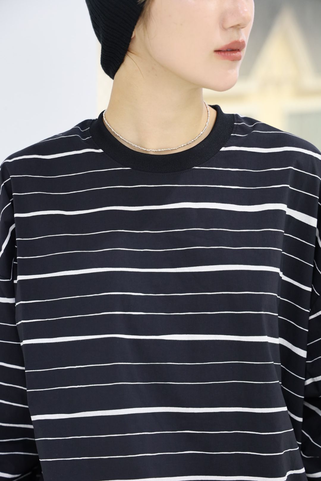 S.F.C -Stripes For Creative- 新作SUPER BIG MIX STRIPE LS NYLON TEE