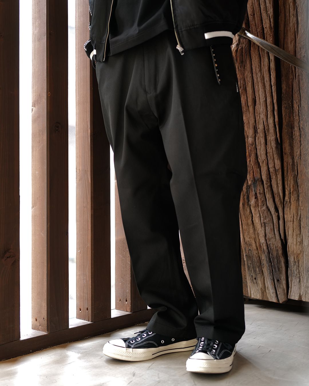 SEQUEL - CHINO PANTS (TYPE-XF) BLACK | River