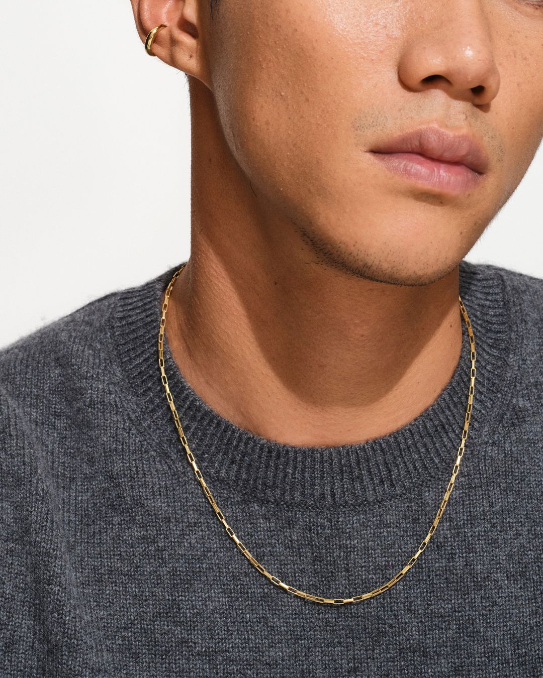 TOMWOOD - Billie Chain Gold 18Inch(45.72cm) | River