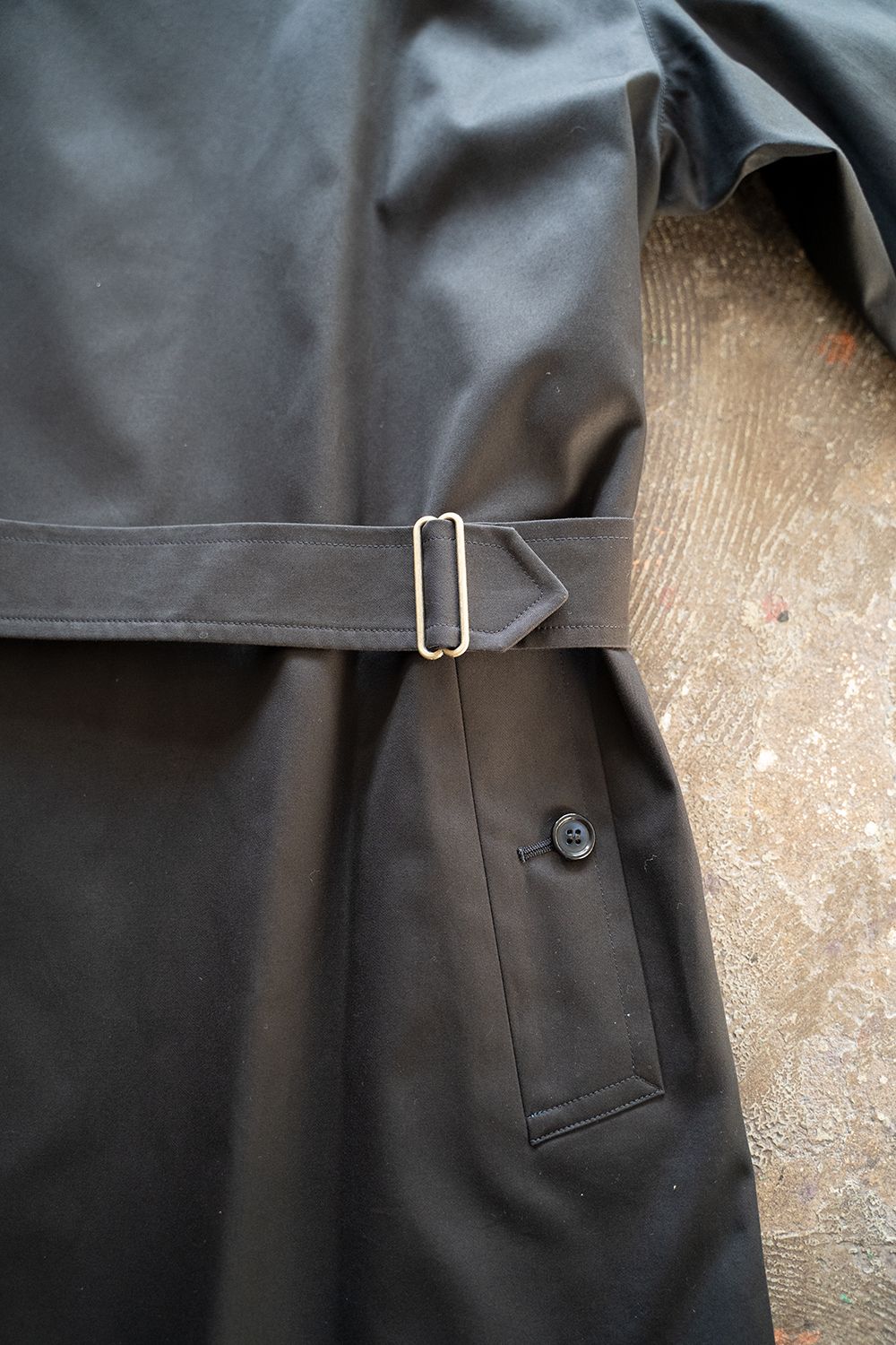 CIOTA - 【ラスト1点】スビンコットンギャバジンタイロッケンコート