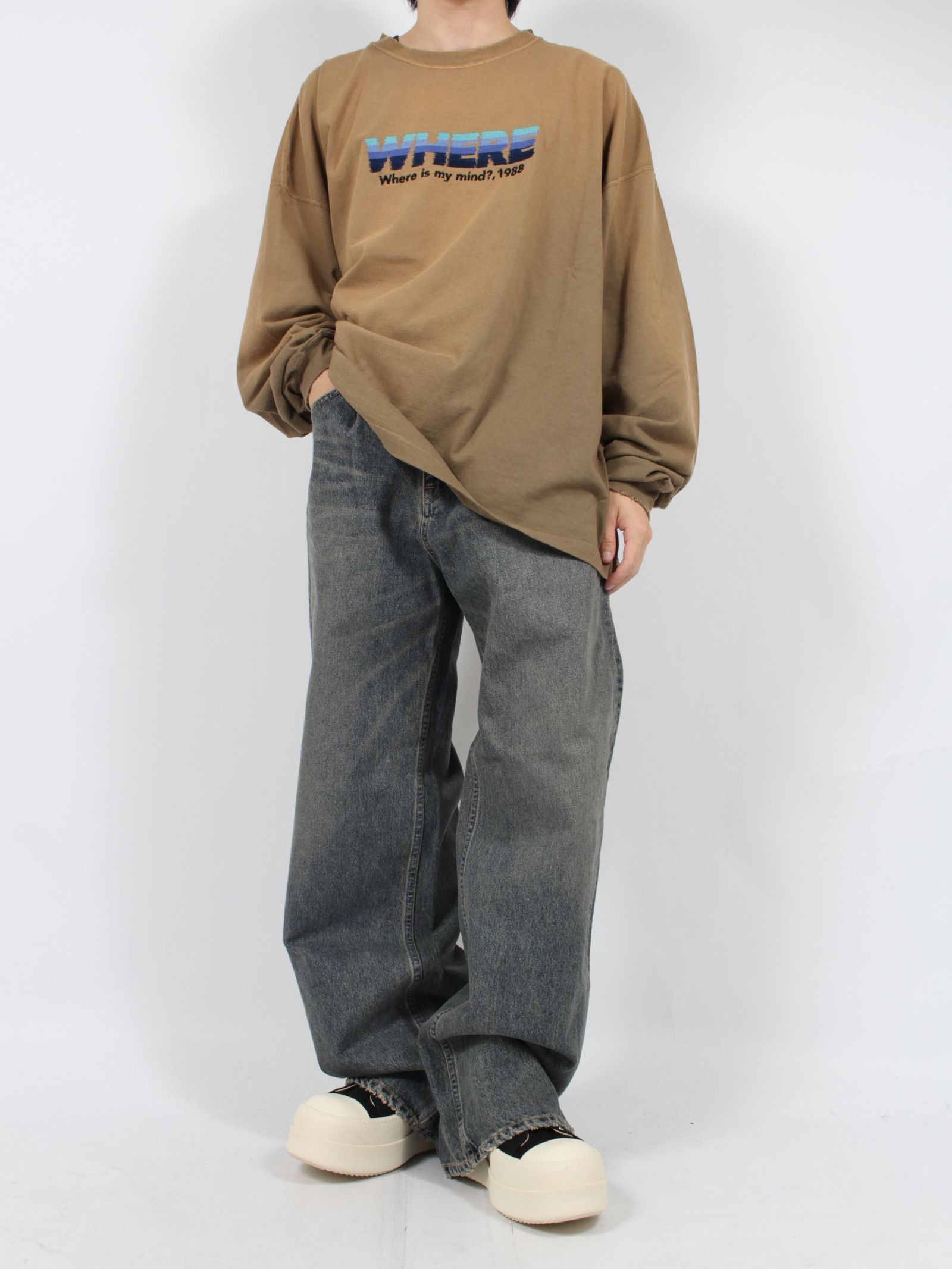 DAIRIKU 20AW denim pants khaki DAIRIKU 20aw デニム KHAKI 公式通販