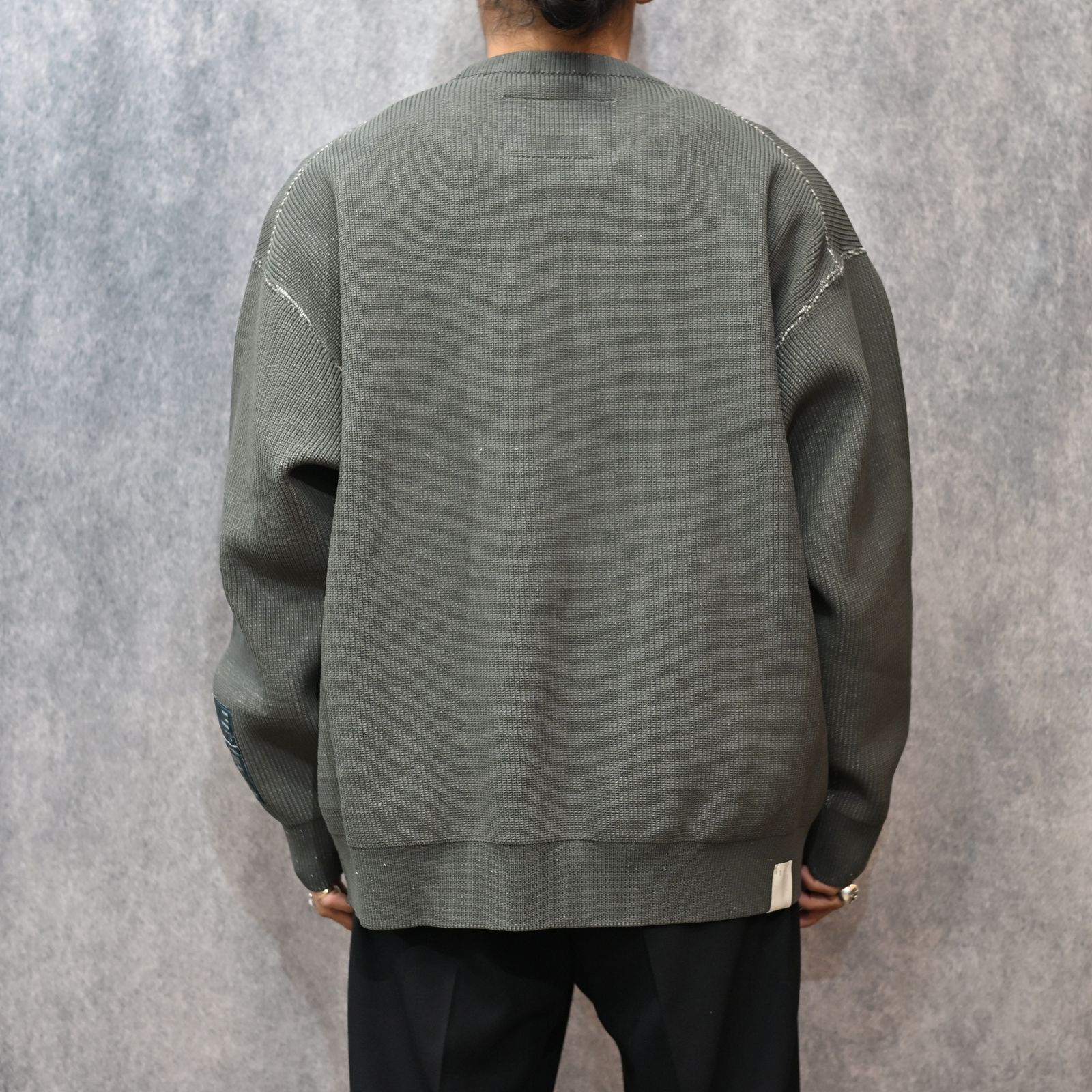 N.HOOLYWOOD - EXCHANGE SERVICE TOPS KNIT （MIX GRAY