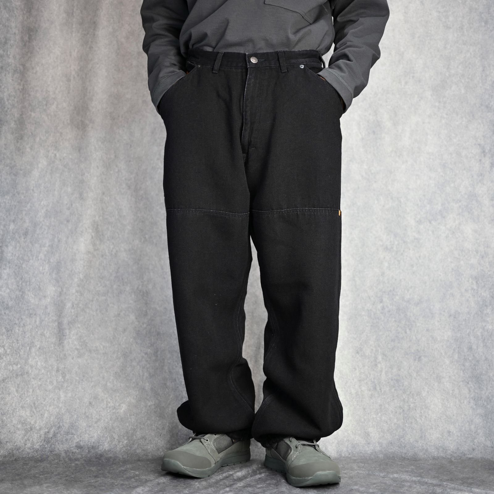 N.HOOLYWOOD - WORK PANTS (BLACK) - ワークパンツ （ブラック） C