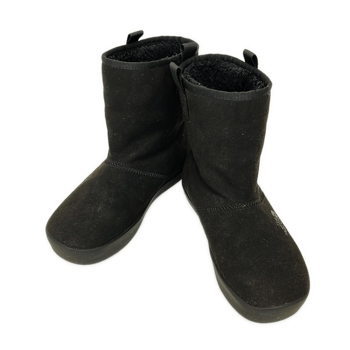 ノースフェイス ショートブーツ 22cm レディース - 黒（19242679）中古
