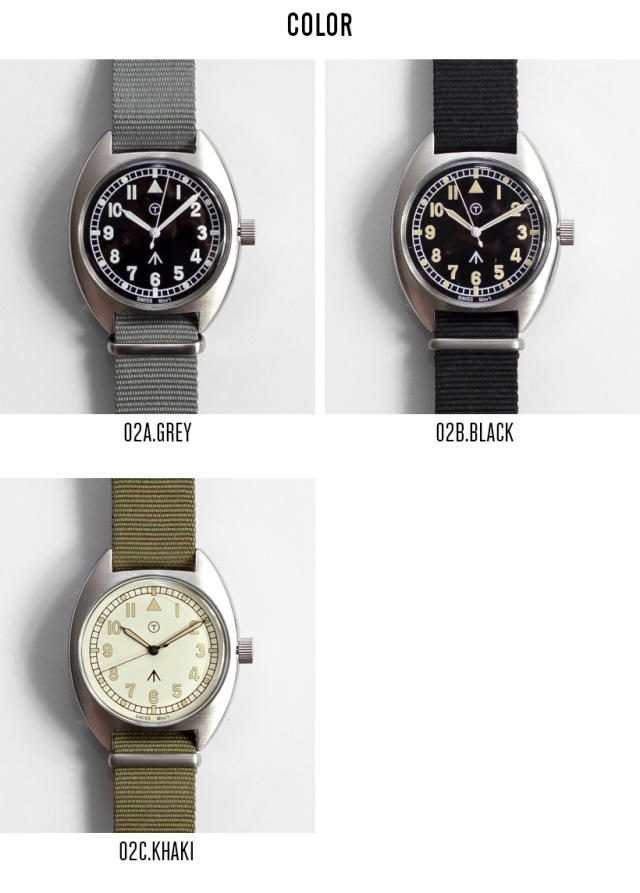 NAVAL WATCH ナバルウォッチ Mil.-02 ロイヤルエアフォースタイプ