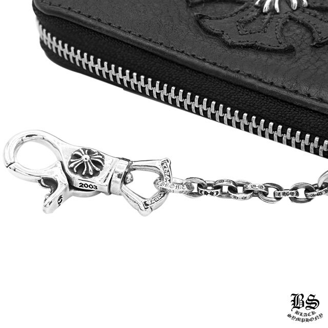 クロムハーツミニポーチCHプラスパッチwithクリップチェーンウォレット