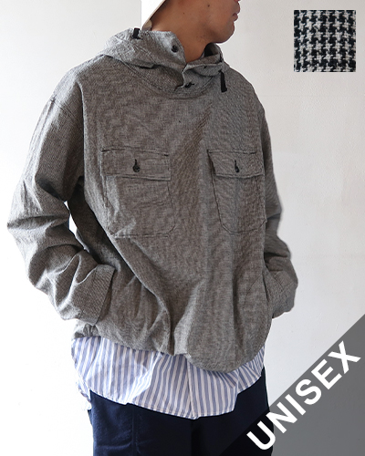 Engineered Garments - Cagoule Shirt - CL Houndstooth エンジニアド