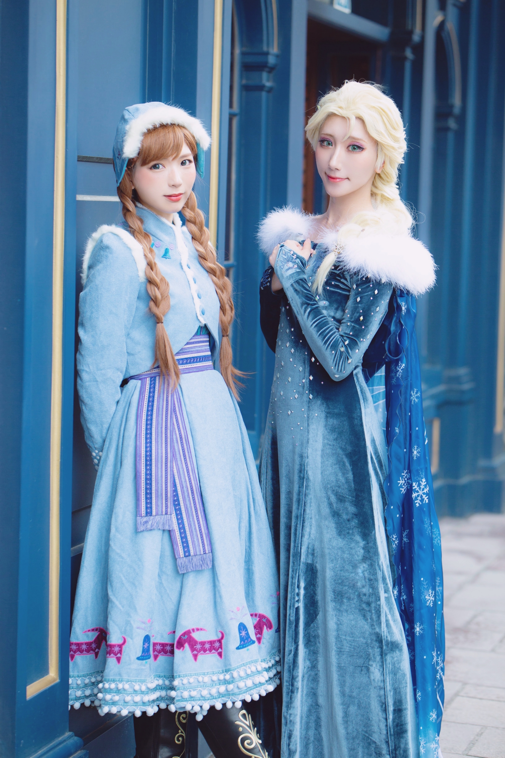 アナと雪の女王 アナ雪 載冠式 エルサ ドレス コスプレ Dハロ 【公式通販】