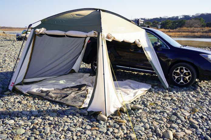 レビュー】コールマン史上初の「カーサイドテント/3025」を使ってみた！