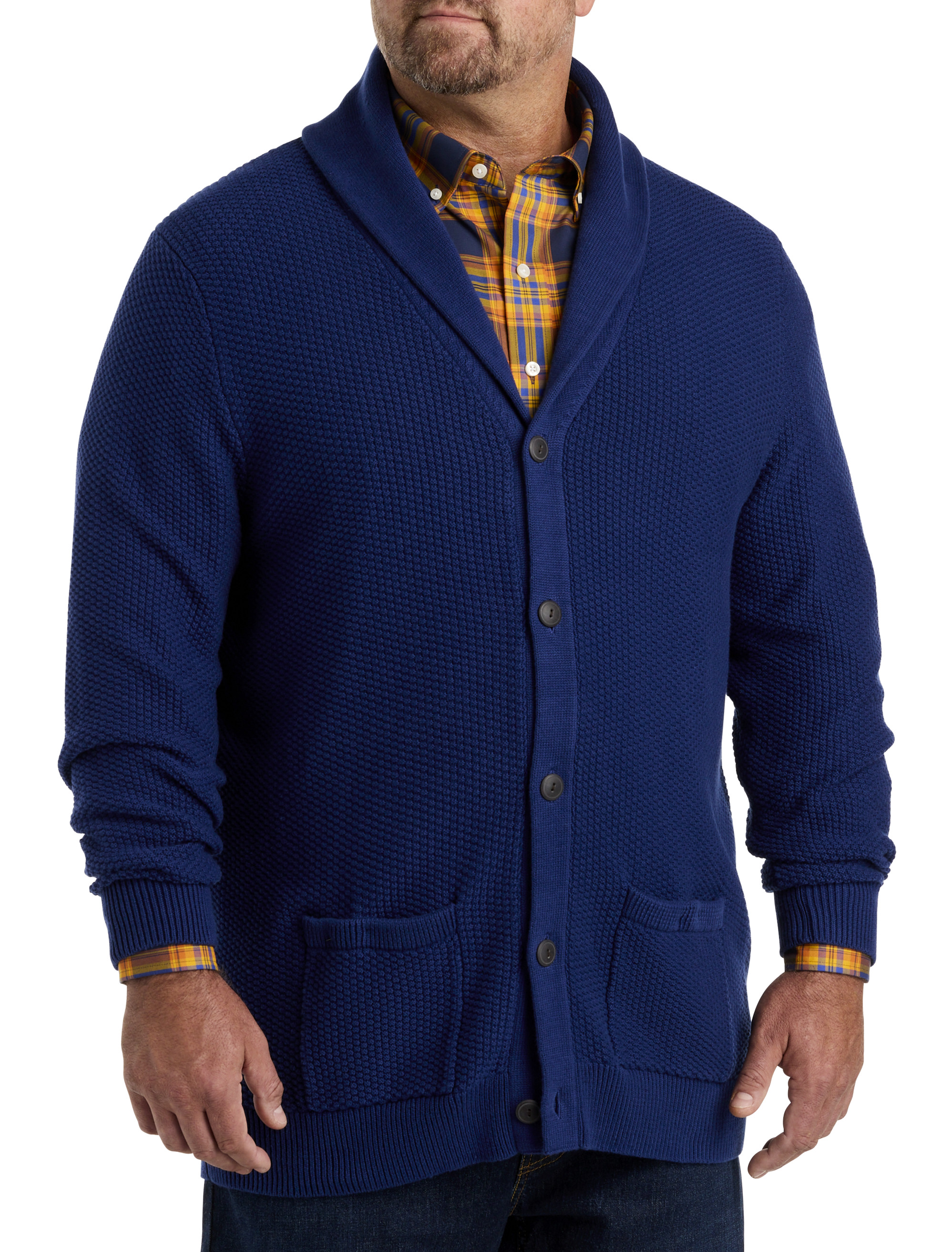Big + Tall | Oak Hill Shawl Collar Cardigan | DXL