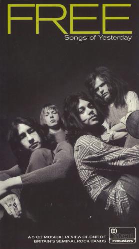 Free Songs Of Yesterday UK 5-CD album set (535069)