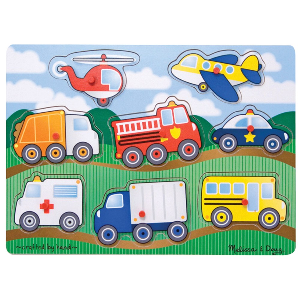Peg Puzzles - Set of 4 | Kaplan Early Learning