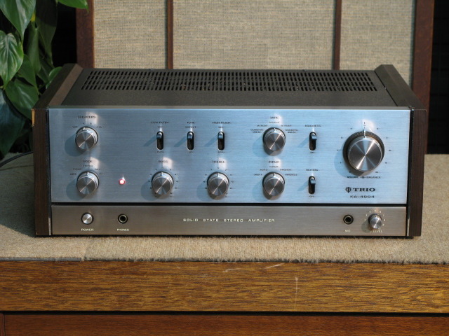 TRIO KA-4004 ステレオアンプ 本体 ビンテージ 1972年 完動品 TRIO KA