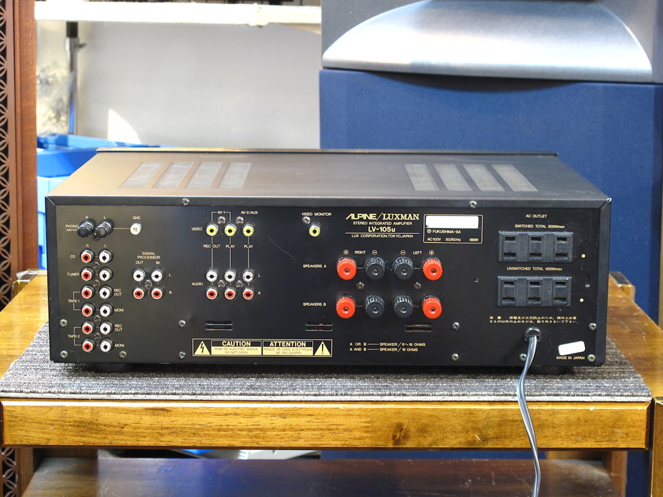 LV-105u ALPINE/LUXMAN - HiFi-Do McIntosh/JBL/audio-technica/Jeff