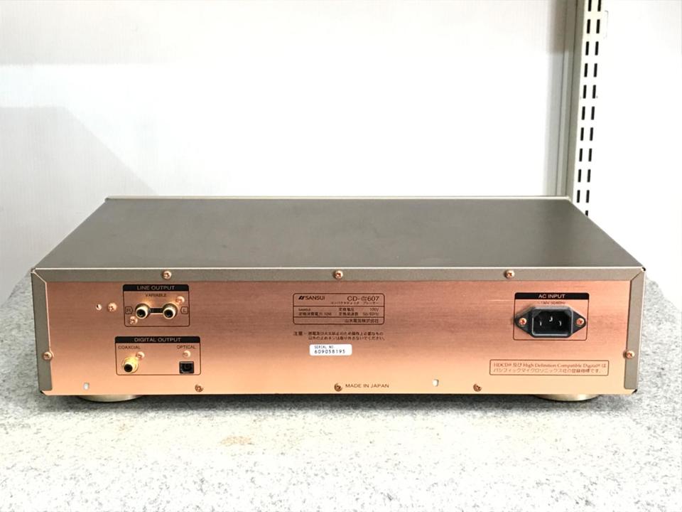 CD-α607 SANSUI - 中古オーディオ 高価買取・販売 ハイファイ堂
