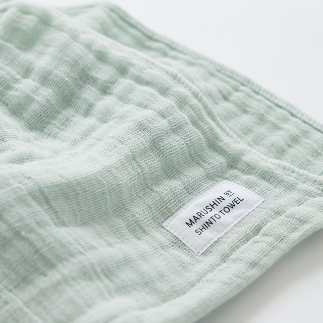 MARUSHIN BY SHINTO TOWEL ランダムガーゼ ハンドタオル2枚 箱入り