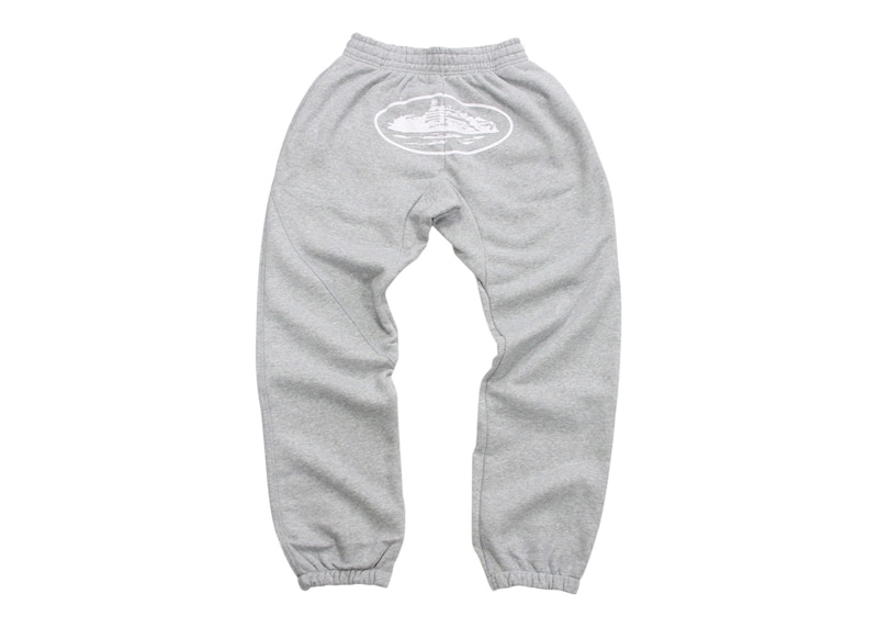 Corteiz Og Alcatraz Bottoms Grey Men's - FW22 - GB