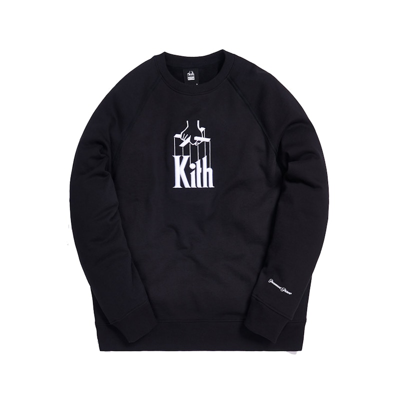 Kith x The Godfather Puppet Crewneck Black Men's - SS20 - US