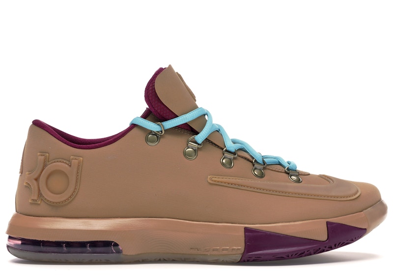 Nike KD 6 EXT Gum Men's - 639046-900 - US