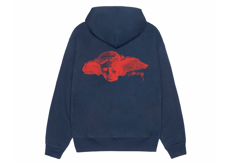 Stussy Hypnos Zip Hoodie Navy Hombre - FW24 - US