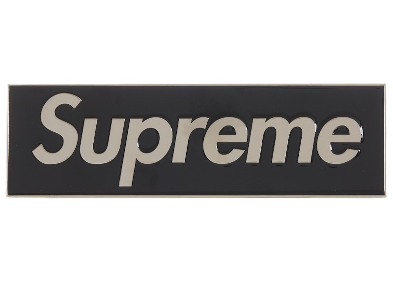Supreme Box Logo Car Emblem Black - FW25 - GB