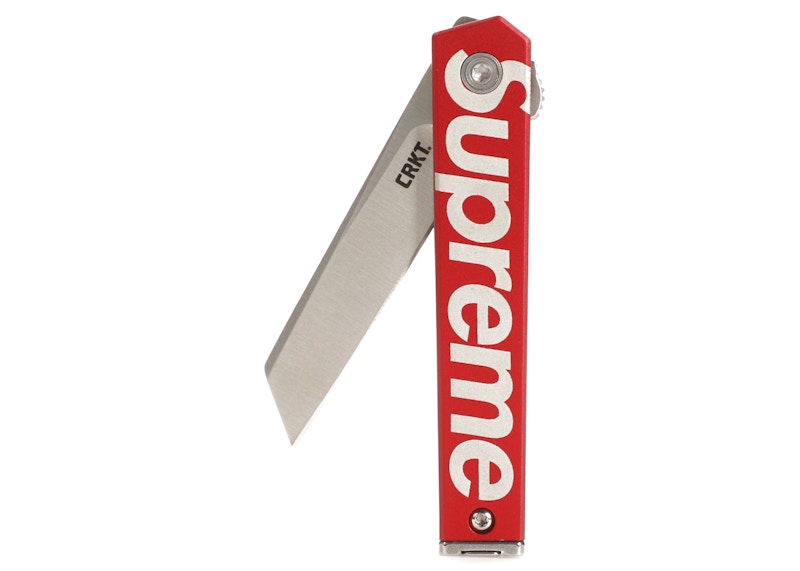 Supreme CRKT CEO Microflipper Pocket Knife Red - SS24 - US
