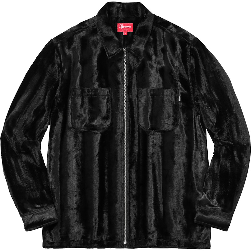 Supreme-Cheetah-Pile-Zip-Up-