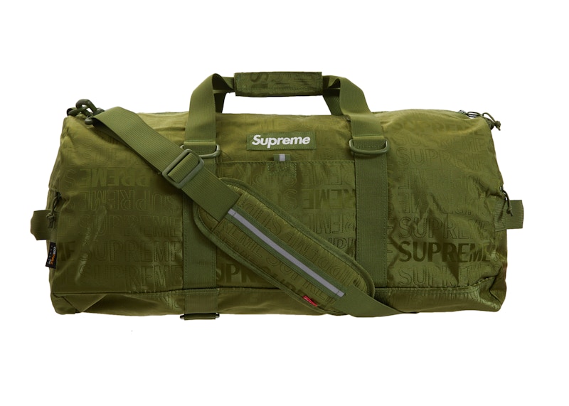 Supreme Duffle Bag (SS19) Olive Men's - SS19 - US