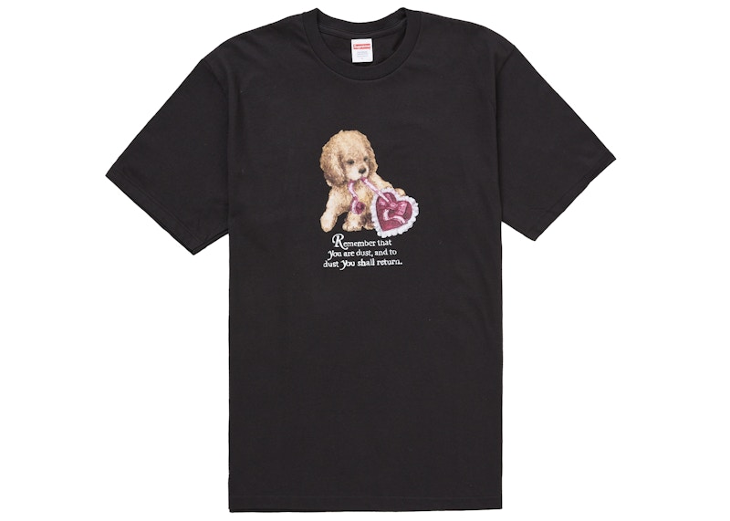 Supreme Dust Tee Black Men's - FW25 - GB