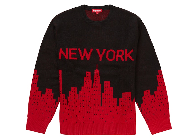 Supreme New York Sweater Black Men's - SS20 - US