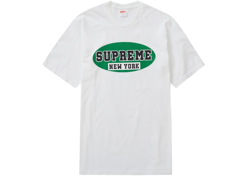 Supreme New York Tee White Men's - SS23 - US