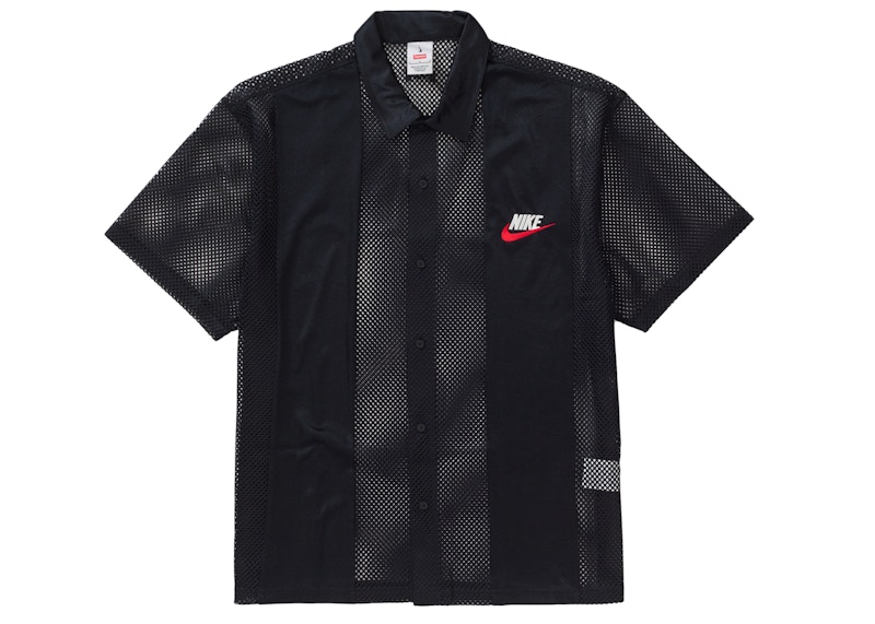 Supreme Nike Mesh S/S Shirt Black Men's - SS24 - US