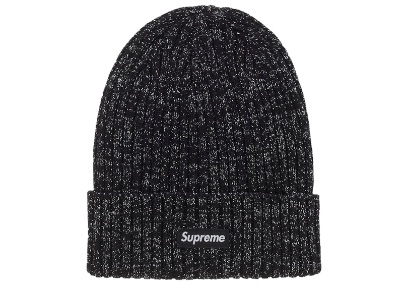 Supreme Overdyed Beanie (SS25) Metallic Black - SS25 - US