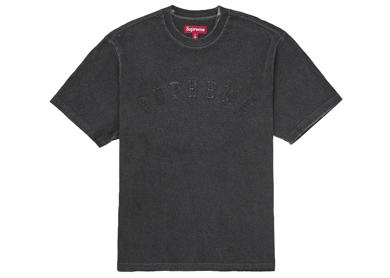 Supreme Overprint S/S Top Black Men's - FW25 - US