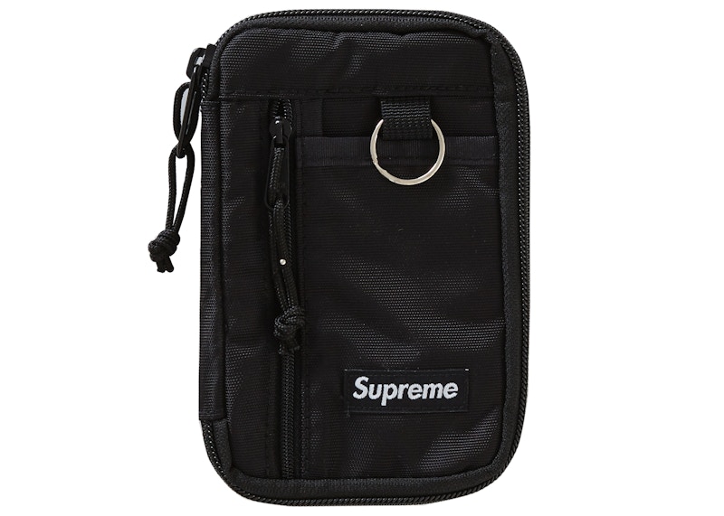 Supreme Small Zip Pouch Black Men's - FW19 - US